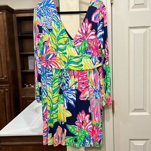 Lilly Pulitzer Fleur Resort Travelers Dress